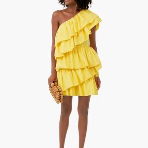 Tuckernuck Yellow Hyacinth House Dress